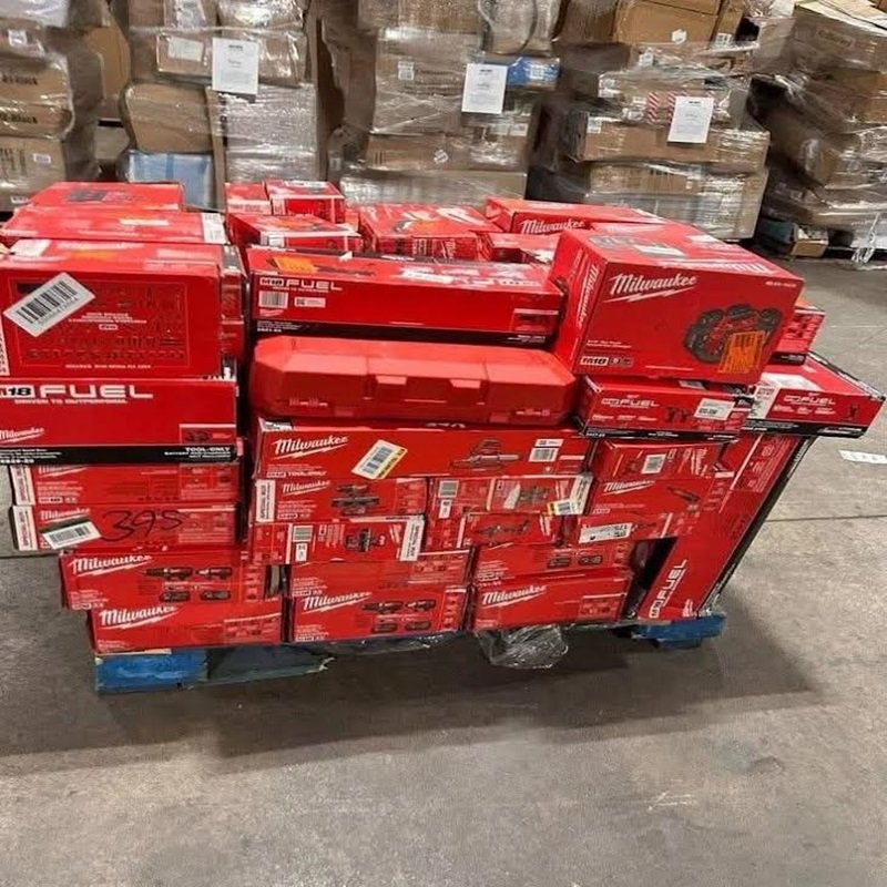 Milwaukee Paletten kaufen ab Zentrallager Deutschland Einheiten 60