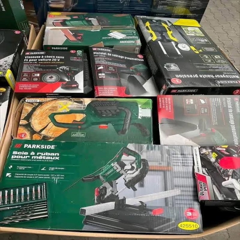 Parkside Werkzeug Paletten kaufen ab Zentrallager Deutschland – 30+ Einheiten