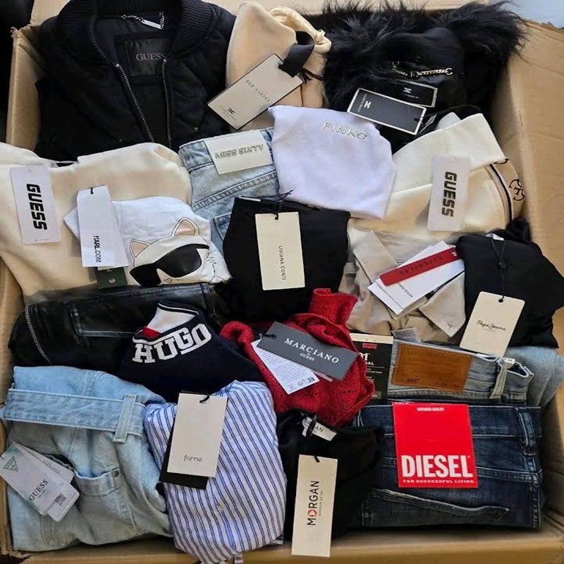 Markenkleidung Paletten Grosshandel ab_Zentrallager Deutschland